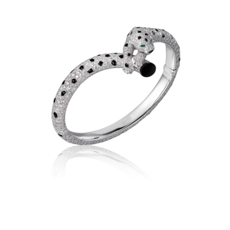 Браслет Cartier PANTHÈRE DE BRACELET PAVED (SIZE 17) H6001517