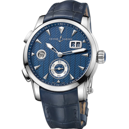 Часы Ulysse Nardin Dual Time 42 mm Manufacture 3343-126LE/93