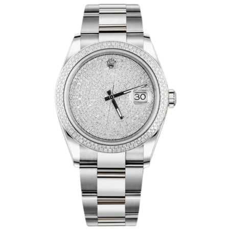 Часы Rolex Datejust 41mm Diamonds ТЮНИНГ 126300