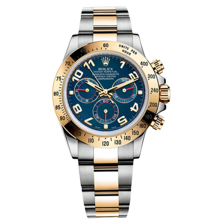 Часы Rolex Cosmograph Daytona 40mm Steel and Yellow Gold 116523 blue