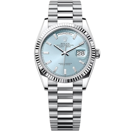 Часы Rolex DAY-DATE 36мм PLATINUM 128236-0009