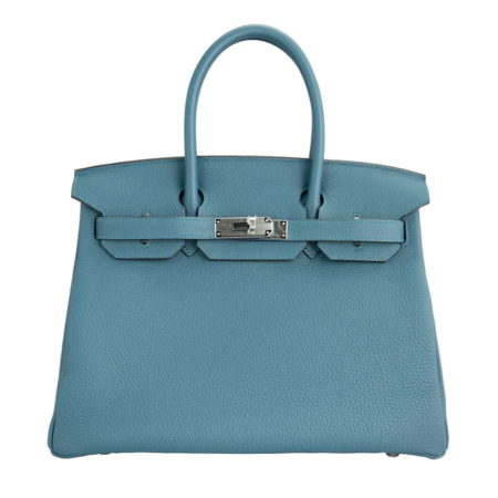 Сумка Hermes Birkin 30 cm Verso Togo Bosphore/Blue ocean.