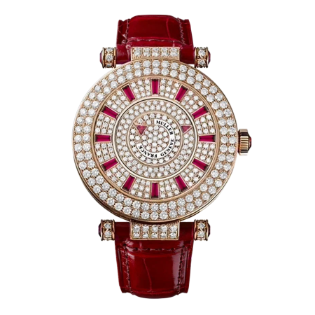 Часы Franck Muller RONDE DOUBLE MYSTERY DIAMOND AND RUBY