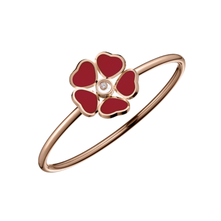 Браслет Chopard Happy Diamonds Happy Hearts Flowers 85A085-5803