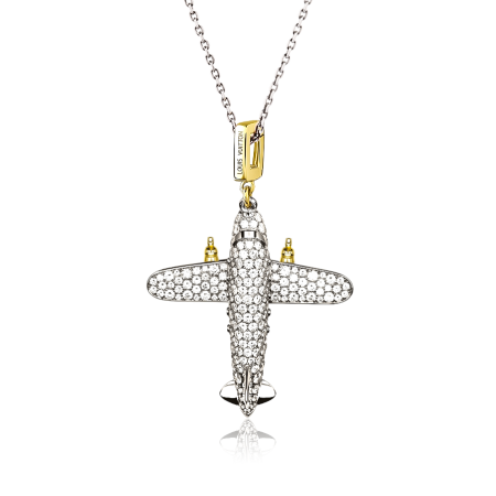 Кулон Louis Vuitton Airplane charm limited edition.