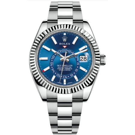 Часы Rolex Sky-Dweller 42mm Steel and White Gold 326934-0003