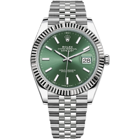 Часы Rolex DATEJUST 41 MM OYSTERSTEEL AND WHITE GOLD 126334