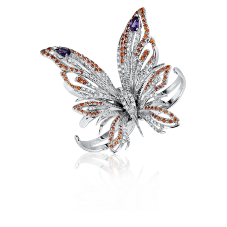 Брошь Damiani Butterfly Masterpiece Collection кольцо-.