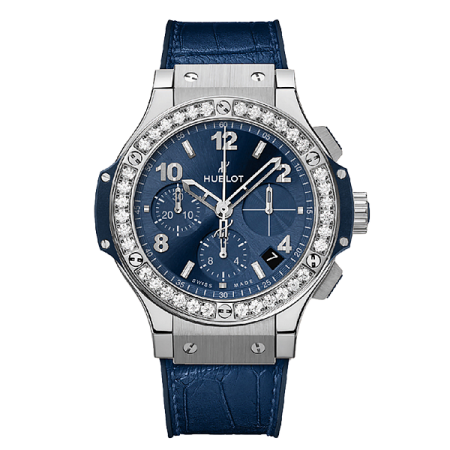 Часы Hublot Big Bang Steel Blue Diamonds