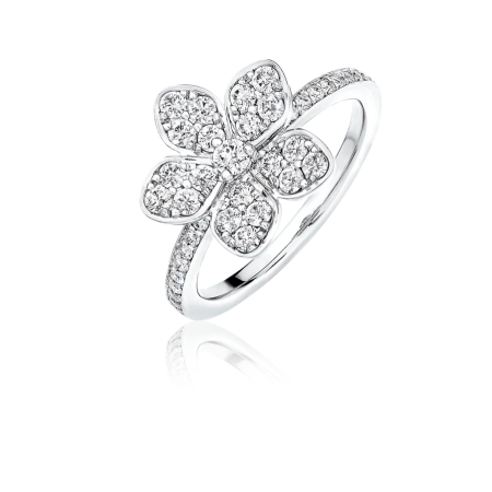 Кольцо Graff Wild Flower Pavé Diamond Ring RGR848.