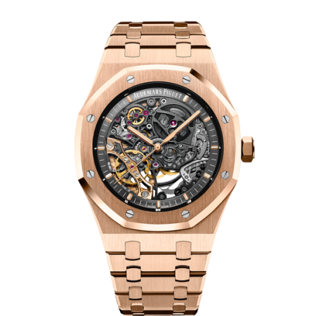 Часы AUDEMARS PIGUET Royal Oak Double Balance Wheel Openworked 15407OR.OO.1220OR.01