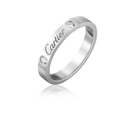 Кольцо Cartier C DE WEDDING BAND B4077800