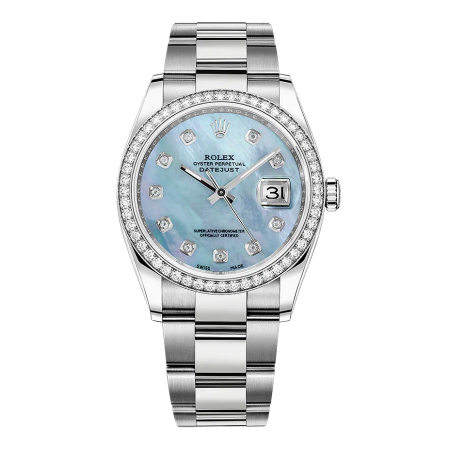 Часы Rolex Datejust 36mm Steel and White Gold 126200 Тюнинг.