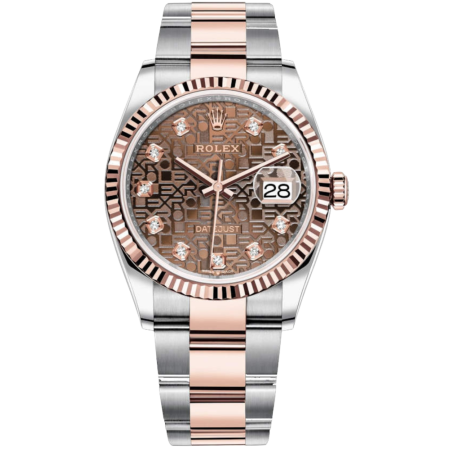 Часы Rolex Datejust 36mm Steel and Everose Gold 126231-0025