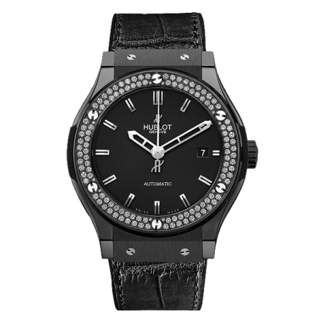 Часы Hublot Classic Fusion Black Magic Diamonds