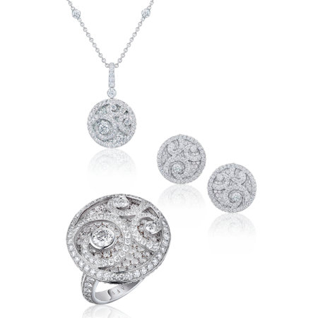 Кулон Graff Diamond on Diamond комплект