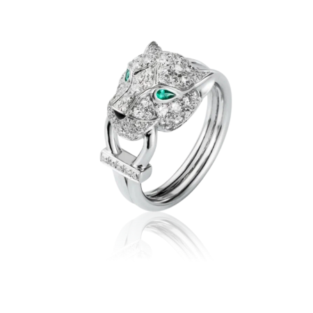 Кольцо Cartier PANTHÈRE DE RING PAVED N4244750