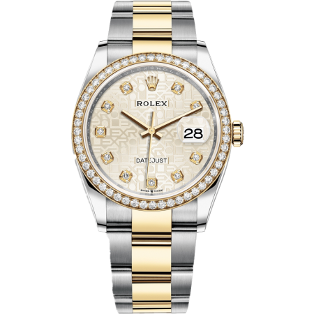 Часы Rolex DATEJUST 36 MM STEEL YELLOW GOLD AND DIAMONDS