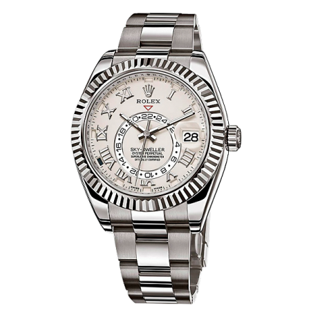 Часы Rolex SKY-DWELLER 42MM WHITE GOLD