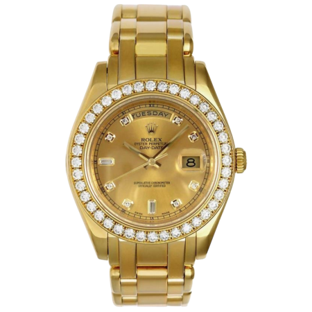 Часы Rolex Day-Date Special Edition Yellow Gold Masterpiece Ladies 18948 CHD