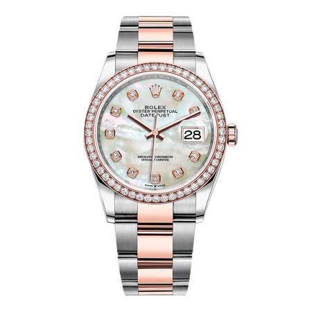 Часы Rolex DATEJUST 36MM STEEL AND EVEROSE GOLD 126201