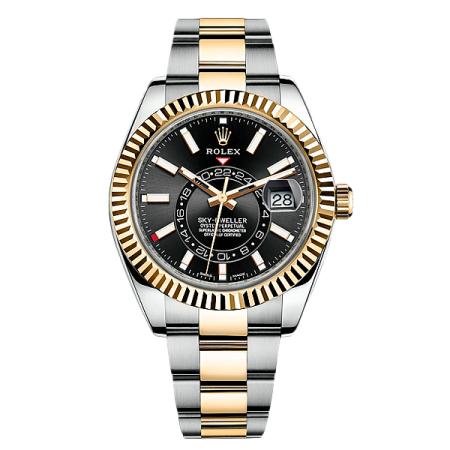 Часы Rolex SKY DWELLER 42MM STEEL AND YELLOW GOLD
