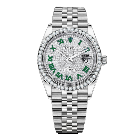 Часы Rolex Datejust 36mm Steel and White Gold