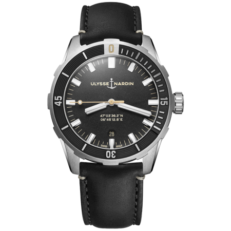 Часы Ulysse Nardin Diver Automatic Black 8163-175/92