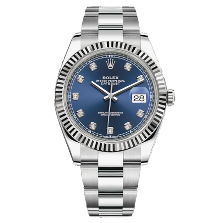 Часы Rolex Datejust 41mm Steel and White Gold 126334-0015