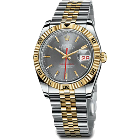 Часы Rolex 116263 slate Datejust Turn-O-Graph Steel and Yellow Gold