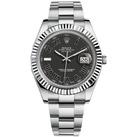 Часы Rolex Datejust II 41mm Steel and White Gold 116334-0002