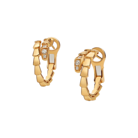 Серьги BVLGARI SERPENTI EARRINGS YELLOW GOLD 360444