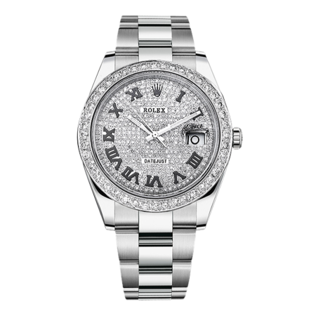 Часы Rolex DATEJUST DIAMONDS 41 MM OYSTERSTEEL