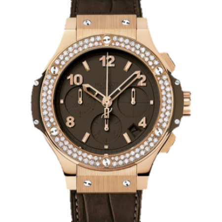 Часы Hublot Big Bang 41mm Brown Diamonds 342.PC.5490.LR.1104