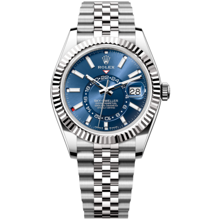 Часы Rolex Sky-Dweller 42mm Steel and White Gold 336934