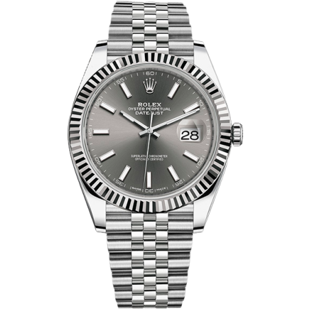 Часы Rolex DATEJUST 41 MM OYSTERSTEEL AND WHITE GOLD