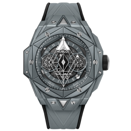 Часы Hublot  Big Bang Sang Bleu II Grey Ceramic 418.FX.8007.RX.MXM21