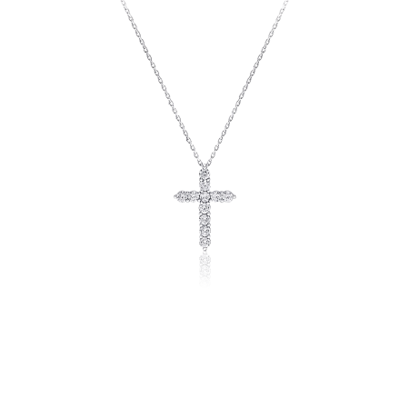 Крест Graff Round Diamond Cross Petite Pendant 0,55ct.