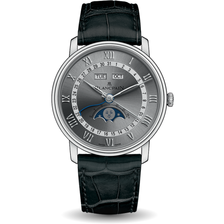 Часы Blancpain Villeret Moon Phase Complete Calendar 40mm 6654-1113-55B