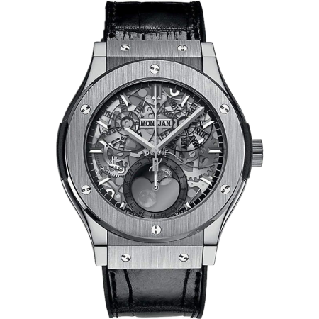 Часы Hublot CLASSIC FUSION AEROFUSION MOONPHASE TITANIUM