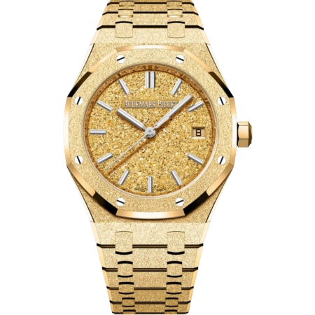Часы AUDEMARS PIGUET ROYAL OAK FROSTED GOLD 77450BA.GG.1361BA.01