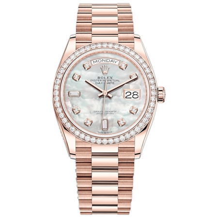 Часы Rolex Day-Date 36mm Everose Gold 128345RBR-0028