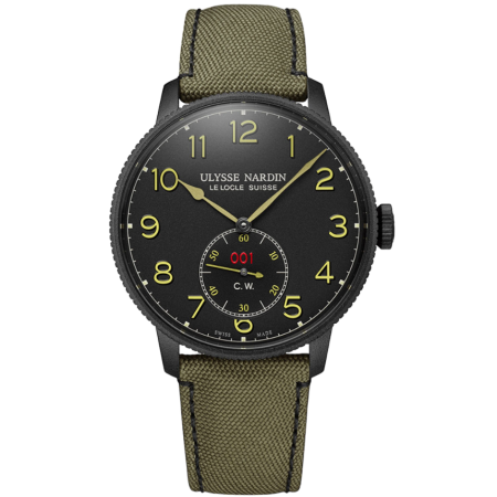 Часы Ulysse Nardin Marine Torpilleur Military 1183-320LE/BLACK
