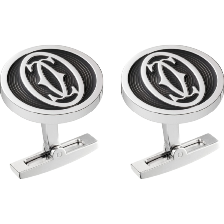 Запонки Cartier MANCUERNILLAS MOTIVO LOGO DOBLE C T1220395