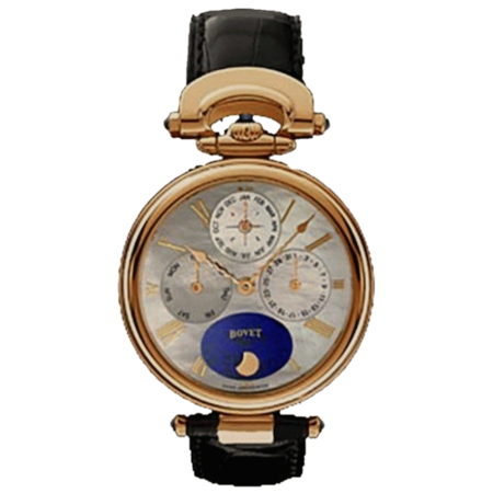 Часы Bovet Complications Perpetual Calendar RG WhiteMOP&BlueDial