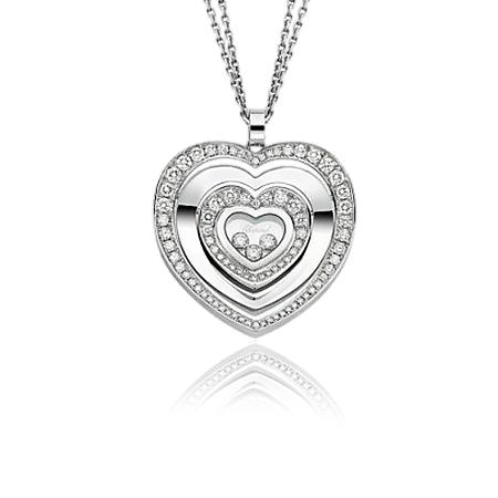 Подвеска Chopard Happy Diamonds Happy Hearts Diamonds 797221-1002