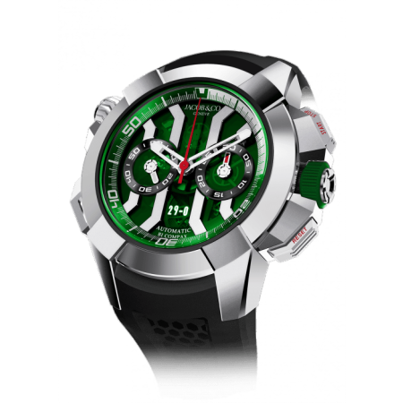 Часы JACOB & Co Epic X Chrono Titanium Skeleton Khabib