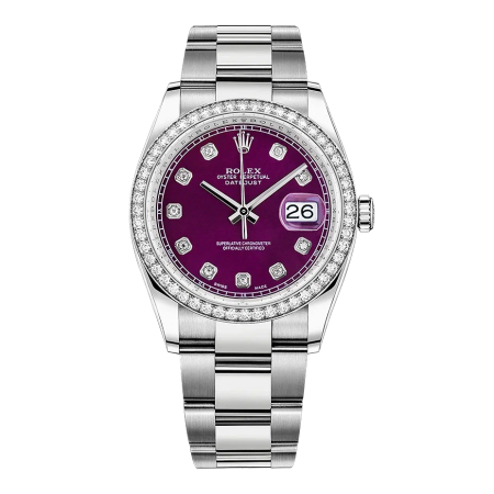 Часы Rolex DateJust 36 mm Steel and White gold 126200