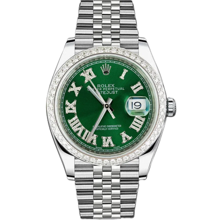 Часы Rolex Datejust 36mm Steel and White Gold 126200 Тюнинг.