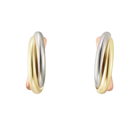 Серьги Cartier TRINITY EARRINGS B8301540